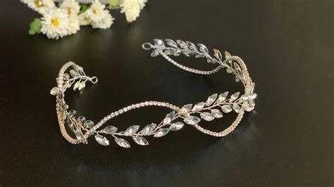 Diy Wedding Hair Vine | How to make bridal tiara - YouTube