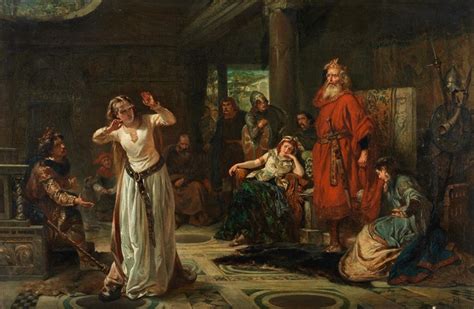 King Lear And His Daughters By Robert Alexander Hillingford On Artnet