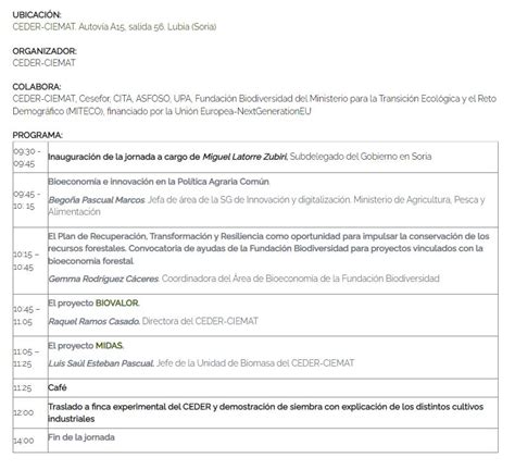 Jornada Técnica “nuevos Cultivos Para La Biodiversidad” Asociación