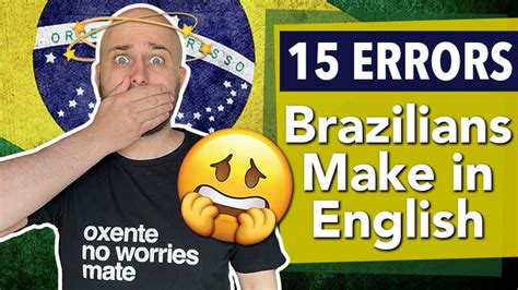 AE 772: 15 Most Common English Pronunciation Errors Portuguese Speakers ...