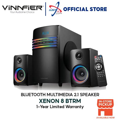 Vinnfier Xenon Btrm Speaker With Bluetooth Usb Sd Card Rms