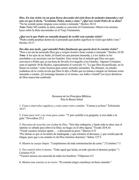 Leyes de la buena salud | DOCX