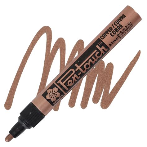 Sakura Pen Touch Paint Marker Medium Tip Copper BLICK Art Materials