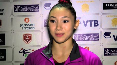 Kyla Ross Interview 2013 World Championships Podium Training