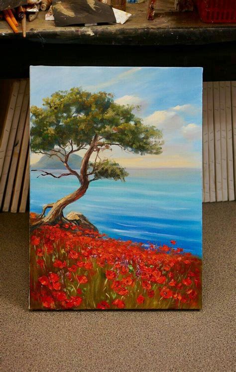 Painting Canvases Simple Acrylic Paintings Nature Art Painting Diy Canvas Art Painting Night