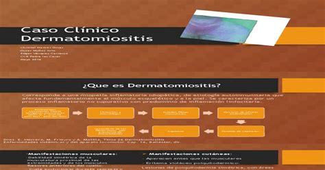 Caso Dermatomiositis Final Pptx Pdf Document