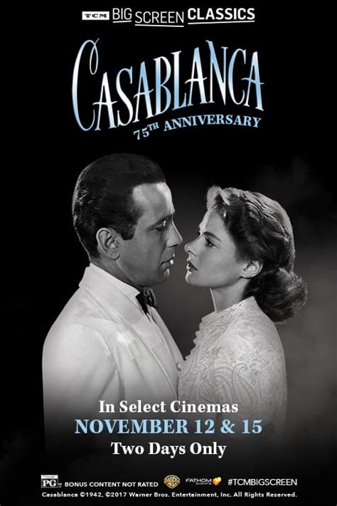 Casablanca 75th Anniversary Emagine Entertainment