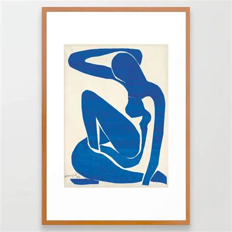 Blue Nude 1 Henri Matisse Framed Art Print Framed Art Prints