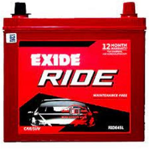 Exide RIDE45L Car Battery 45 Ah At Rs 6000 In Bengaluru ID