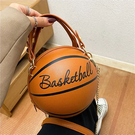 Personalidade Saco De Basquete Esf Rico Para Senhoras Ombro Messenger