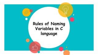 Variables PPT