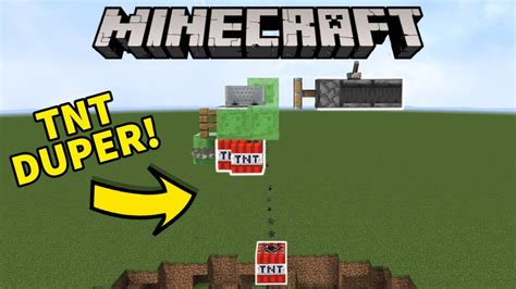 1 17 Minecraft TNT Duplicator Tutorial Easy Build YouTube