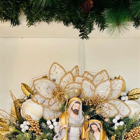 Decora Encanta On Instagram Guirlanda De Natal Sagrada Fam Lia C