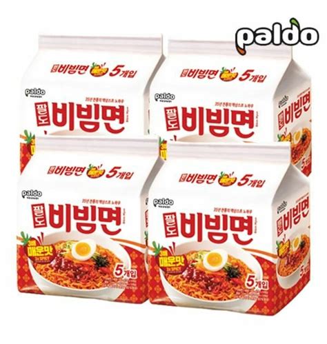 마트인코리아mik 팔도 비빔면매운맛 130g X 20봉 티몬