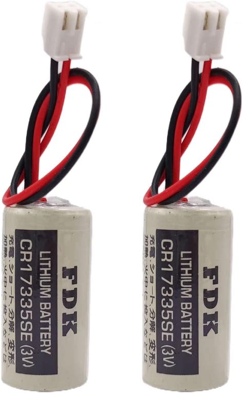 Pack Of 2 CR17335SE 3V 1800mAh Non Rechargeable Lithium Cell For FDK