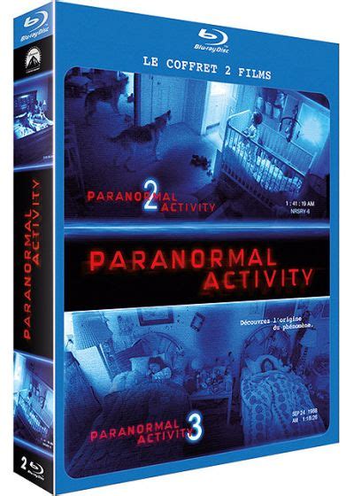 DVDFr Coffret Paranormal Activity Paranormal Activity 2