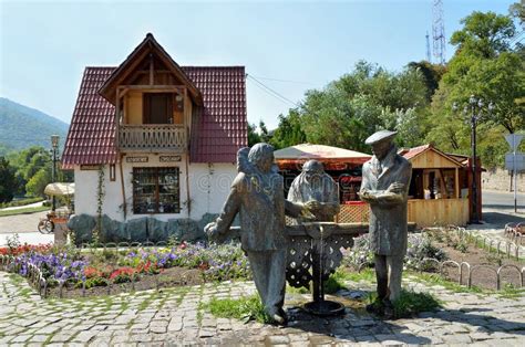 Dilijan, Armenia, September, 11, 2014. Monument To the Heroes of the ...