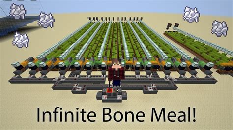 Easy Bone Meal Farm Melon And Pumpkin Farm Tutorial Minecraft