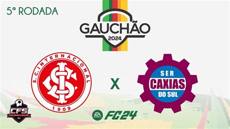 Internacional X Caxias Campeonato Ga Cho Simula O Atrav S Da Ia