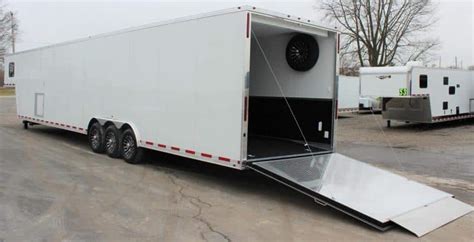 Enclosed Gooseneck Trailer 2023 48' Large Corner Bathroom - Millennium ...