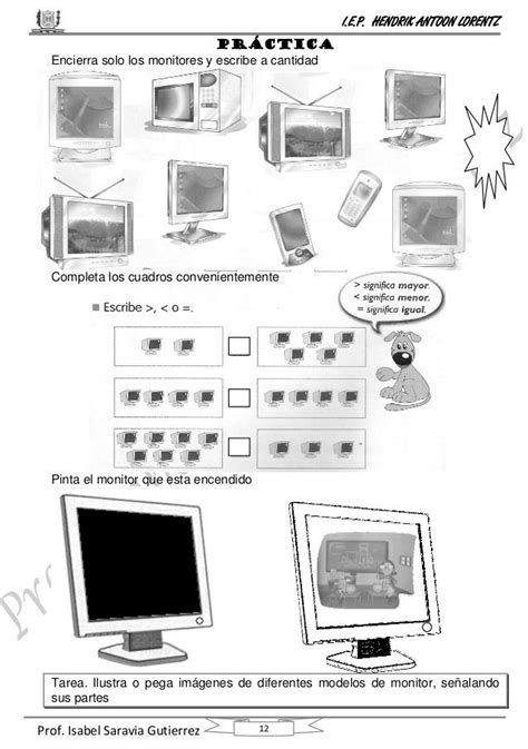 curso computación primero de primaria Computacion Clases de