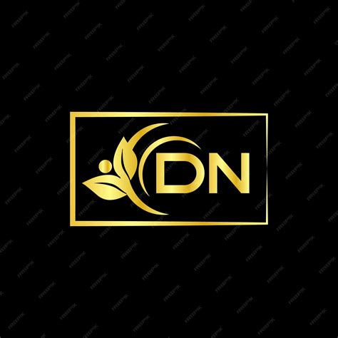 Premium Vector | Dn letter branding logo design template