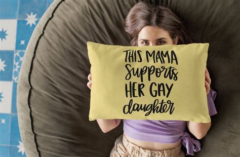Mama Supports Gay Daughter Svg LGBT Ally SVG Gay Ally Svg Mom Life Svg Gay Pride Ally Shirt