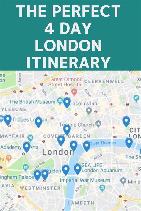 Ultimate London 4 Day Itinerary Perfect For First Timers And Families