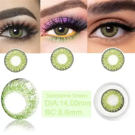 Gemstone Green Colored Contacts Branclear Colored Contacts Official