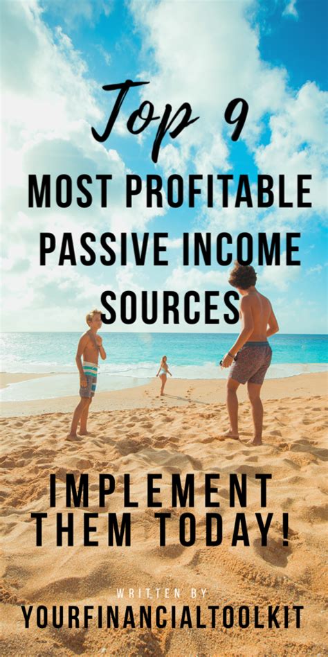 Ranking The 9 Best Passive Income Sources Your Financial Toolkit