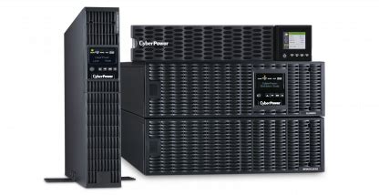 CyberPower Smart App Online Double-Conversion UPS — 8000VA / 7200W 208V Data Center 6U Rack/Tower (Standard VRLA Hot-Swappable Battery / 5YR-WARR) (OL8000RM6U-STD-5YR-WARR)