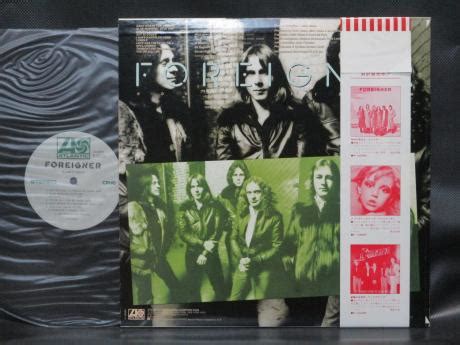 Backwood Records Foreigner Double Vision Japan Orig Lp Obi Used