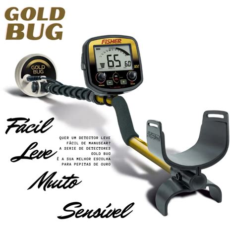 Brasil Detectores Detector De Metais Fisher Gold Bug