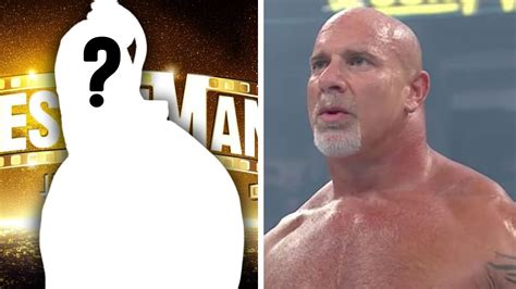 Top Wwe Star Pulled From Wrestlemania Goldberg No Longer With Wwe