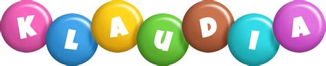 Klaudia Logo | Name Logo Generator - Candy, Pastel, Lager, Bowling Pin ...