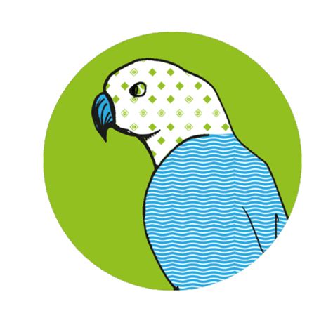 Parrot Sticker by Fakultät Gestaltung der Hochschule Wismar