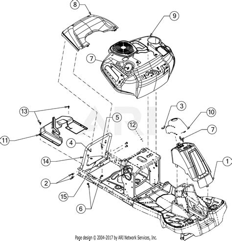 Troy Bilt Tb30r 13cc26jd011 2016 Parts Diagram For Fender