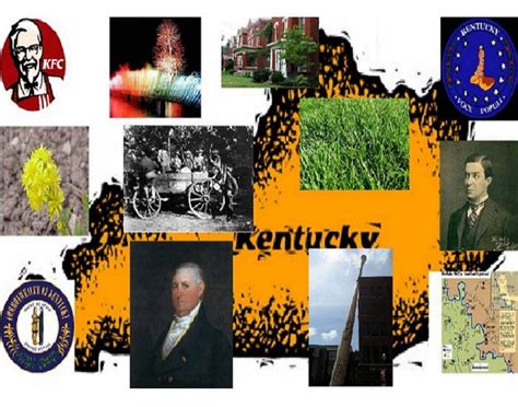 Kentucky People History Symbols — Printable Worksheet