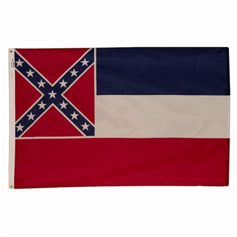 Buy 4 x 6' Nylon Mississippi State Flag - Historical | Flag Store USA