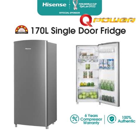 Fast Ship Hisense Single Door Door L Fridge Refrigerator Peti