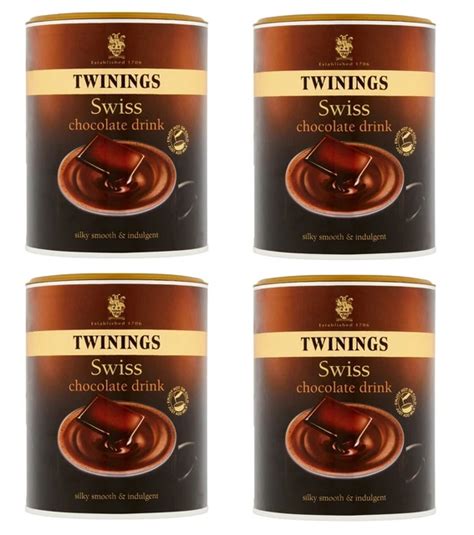 TWININGS SWISS HOT Chocolate Silky Smooth Indulgent 350g PACK OF 4 51 67 PicClick CA