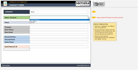 Excel Contact Database Template Excel Templates Riset