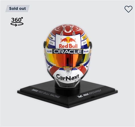 Max Verstappen Dutch GP 2022 1 4 Helmet redbull racing 興趣及遊戲 玩具 遊戲