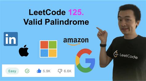 LeetCode 125 Valid Palindrome Interview Prep Ep 134 YouTube