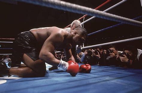 Mike Tyson Vs Buster Douglas 1990 Wbcwbaibf Heavyweight Title