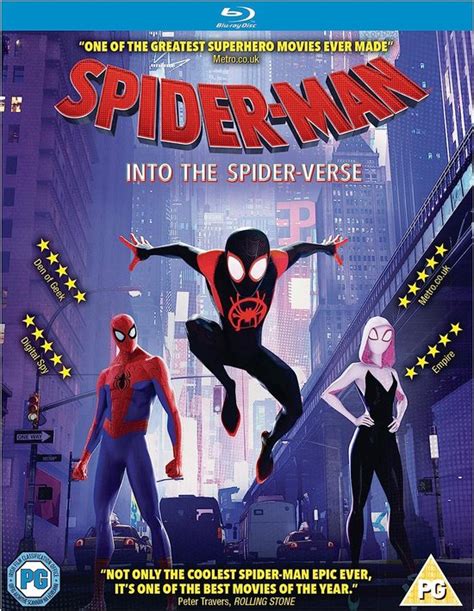 Spider Man Into The Spider Verse Blu Ray Blu Ray Hailee Steinfeld