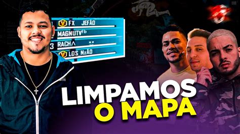 Limpamos O Mapa Nessa Partida Nz O Racha Jef O Youtube