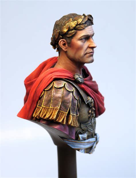 Gaius Julius Caesar By Olga Zernina Putty Paint