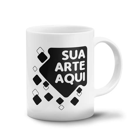 Caneca Branca Personalizada Cer Mica Max Gr Fica Digital Solu Es