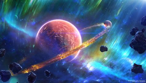 Wallpaper ERA 7 Digital Art Artwork Illustration Space Galaxy